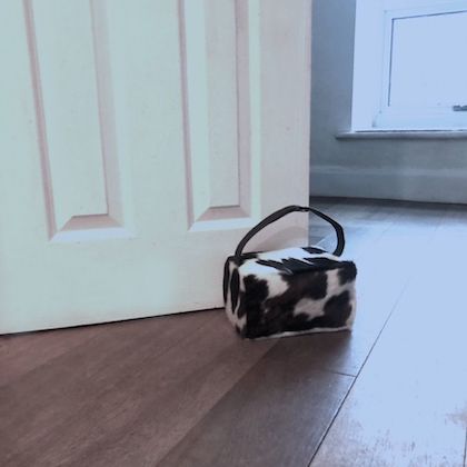 Cowhide Doorstoppers