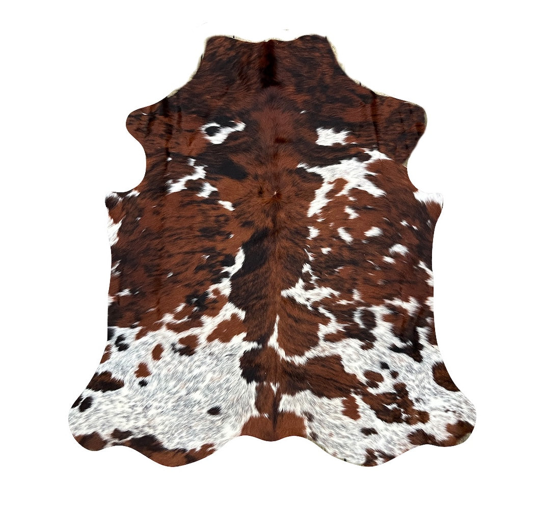 Cowhide Rug  AD338   207cm x 158cm (81" x 62")