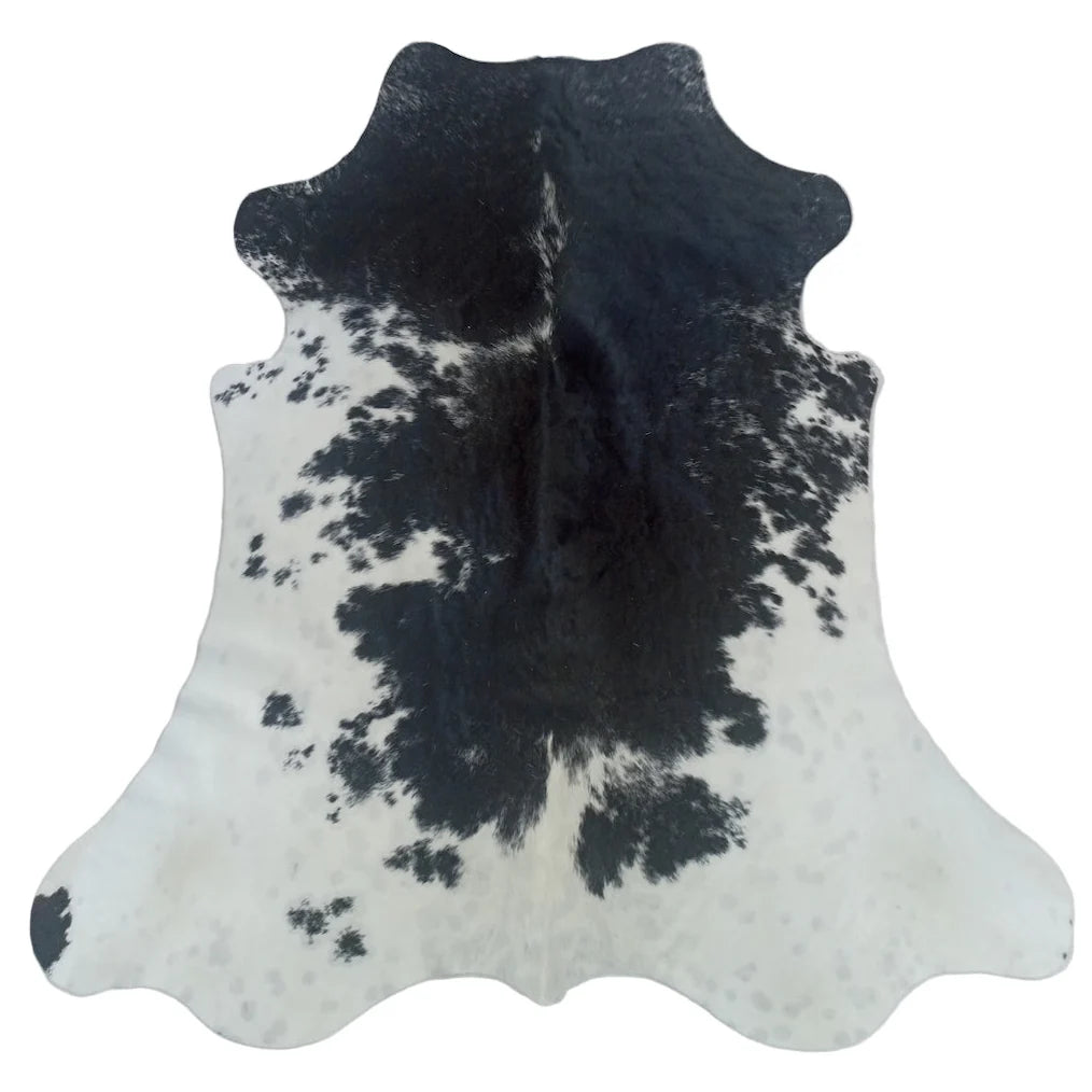 Cowhide Rug DN61948 205CM X 180CM  black and white