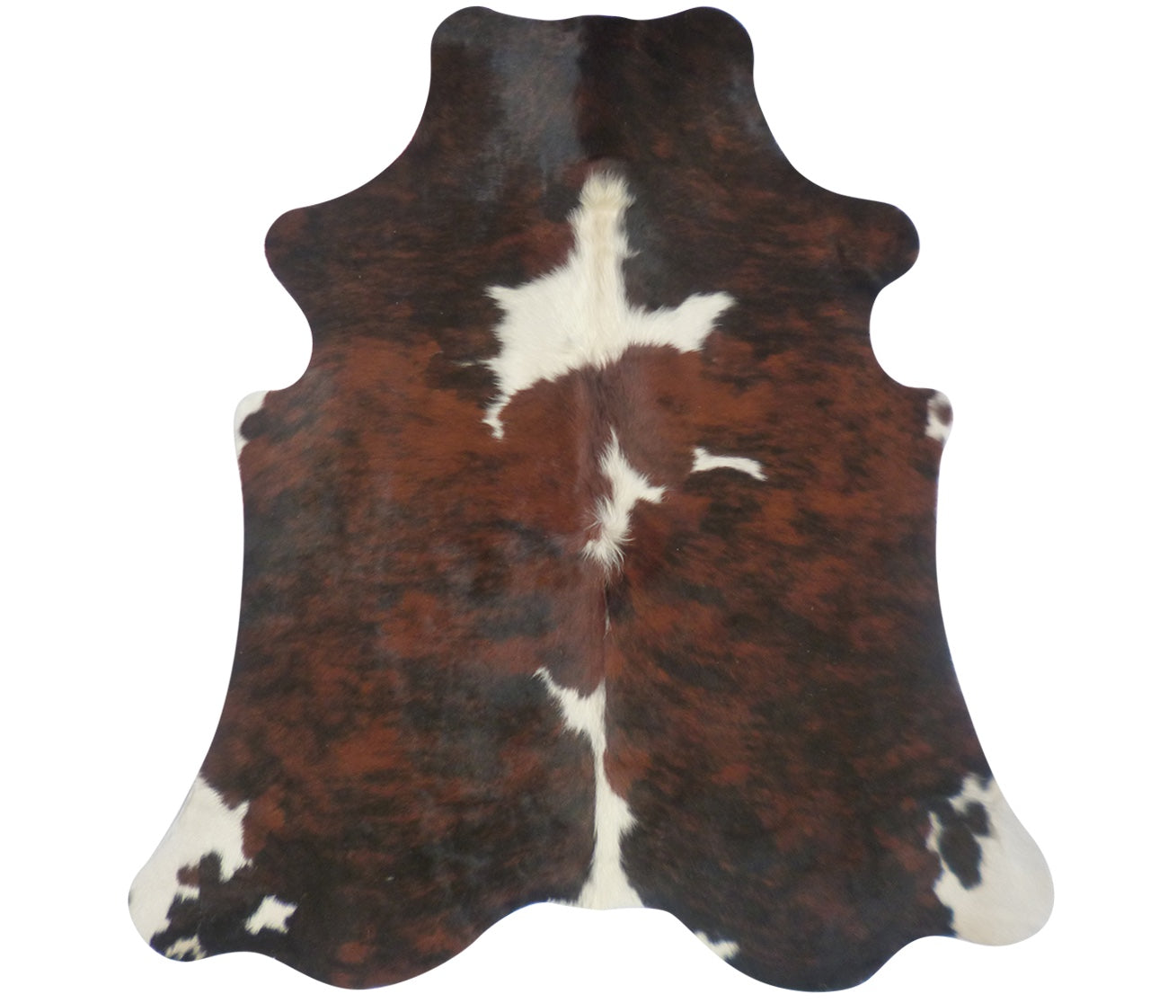 Cowhide Rug DD413     202cm x 176cm 79" x 69"