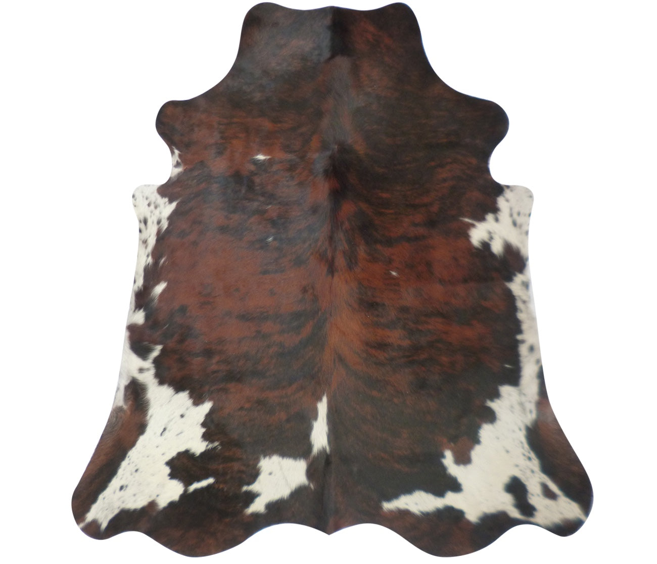 Cowhide Rug DD424  202cm x 179cm 79" x 70"