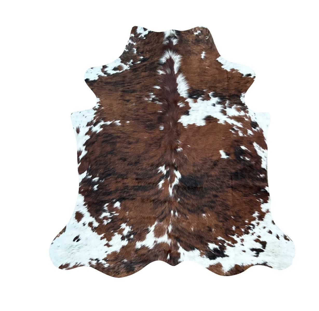 Cowhide Rug DD411  211cm x 192cm 83" x 76"